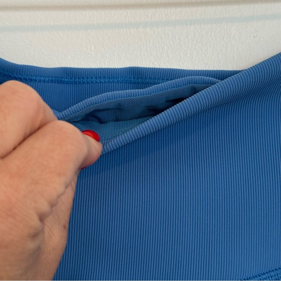 CALIA Women's Essential Rib Leggings - Cobalt Blue XL - Picture 6 of 13